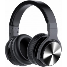 Tapela E7 Pro Wireless Active Noise Cancelling Headphones, Over Ear Bluetooth Headphones with Microphone/Deep Bass, Comfortable Protein Ear Cups, 28H Playtime for Travel, Home Office - Titanium Black Tapela E7 Pro Wireless Active Noise Cancelling Headphones, Over Ear Bluetooth Headphones with Microphone/Deep Bass, Comfortable Protein Ear Cups, 28H Playtime for Travel, Home Office - Titanium Black