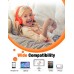 KVIDIO Kids Headphones with Mic, Foldable Wired Child Headphones with Safe Volume Limited 85dB/94dB and HD Sound Sharing Fundtion, Durable Pink Headsets for Girls,iPad,PC,Cellphone,Online Class KVIDIO Kids Headphones with Mic, Foldable Wired Child Headphones with Safe Volume Limited 85dB/94dB and HD Sound Sharing Fundtion, Durable Pink Headsets for Girls,iPad,PC,Cellphone,Online Class
