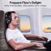 Silensys E7 PRO Active Noise Cancelling Headphones Bluetooth Headphones with Microphone Deep Bass Wireless Headphones Over Ear, Comfortable Fit, 30H Playtime for TV/Computer/Cellphone, Black