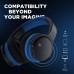PurelySound E7 Active Noise Cancelling Headphones, Wireless Over Ear Bluetooth Headphones, 20H Playtime, Rich Deep Bass, Comfortable - Black PurelySound E7 Active Noise Cancelling Headphones, Wireless Over Ear Bluetooth Headphones, 20H Playtime, Rich Deep Bass, Comfortable - Black