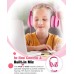 KVIDIO Kids Headphones with Mic, Foldable Wired Child Headphones with Safe Volume Limited 85dB/94dB and HD Sound Sharing Fundtion, Durable Pink Headsets for Girls,iPad,PC,Cellphone,Online Class KVIDIO Kids Headphones with Mic, Foldable Wired Child Headphones with Safe Volume Limited 85dB/94dB and HD Sound Sharing Fundtion, Durable Pink Headsets for Girls,iPad,PC,Cellphone,Online Class