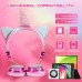 Kids Headphones, Unicorn Bluetooth/Wired Headphones with Microphone Adjustable Headband,85dB Volume Limited HD Sound Headphones for School, Birthday, Xmas, Unicorn Gift (Diamond Blue) Kids Headphones, Unicorn Bluetooth/Wired Headphones with Microphone Adjustable Headband,85dB Volume Limited HD Sound Headphones for School, Birthday, Xmas, Unicorn Gift (Diamond Blue)